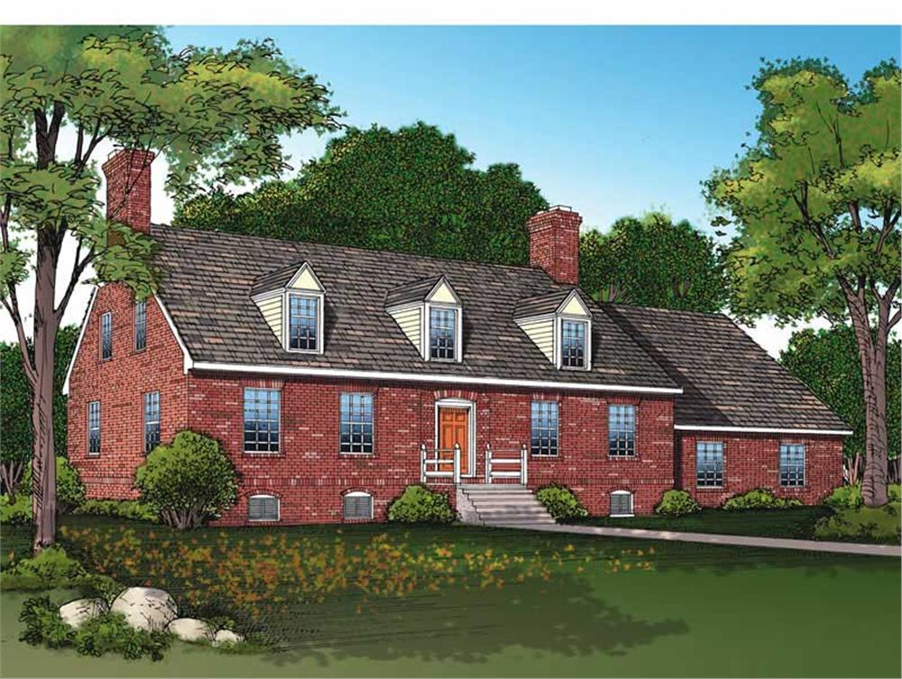 Main image for house plan # 17622