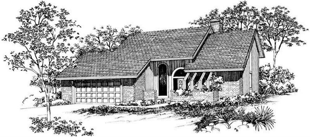 Main image for house plan # 17455