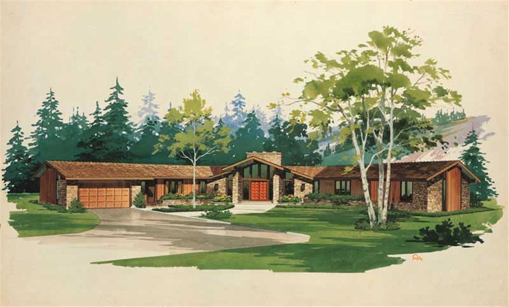 Main image for house plan # 17465
