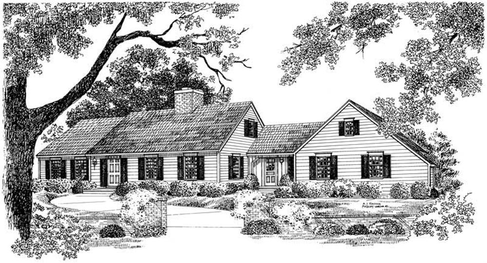 Main image for house plan # 17438