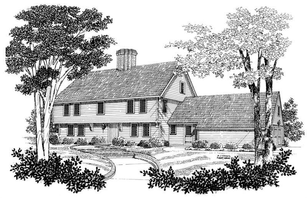 Main image for house plan # 17391