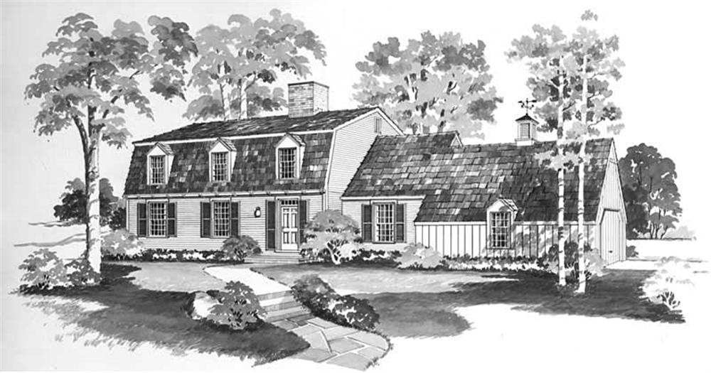 Main image for house plan # 17328
