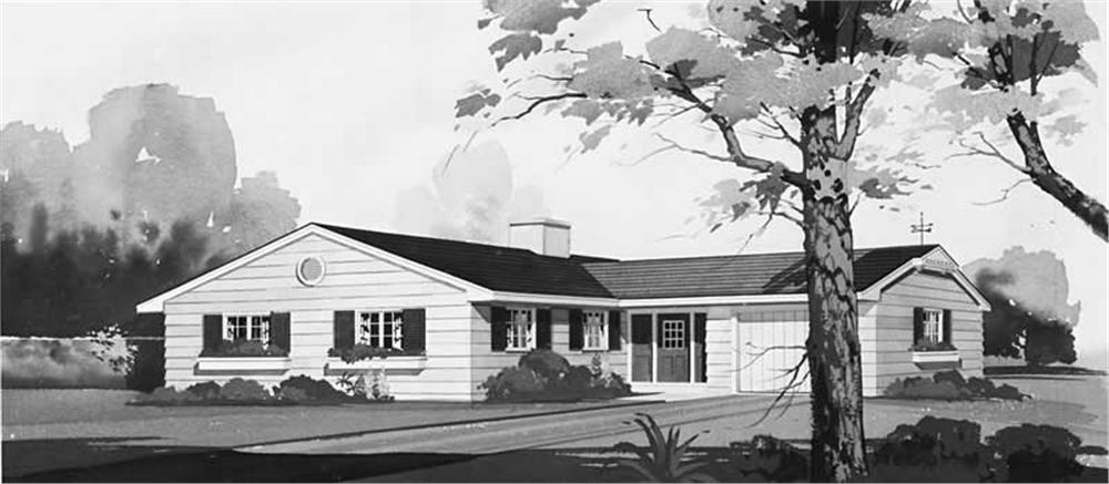 Main image for house plan # 17264