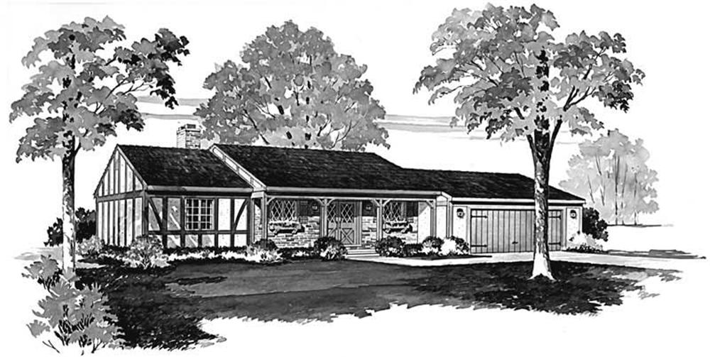 Main image for house plan # 17480