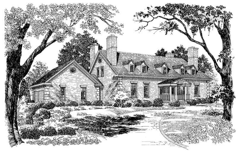 Main image for house plan # 17520