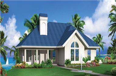 2-Bedroom, 1605 Sq Ft Ranch House Plan - 138-1277 - Front Exterior