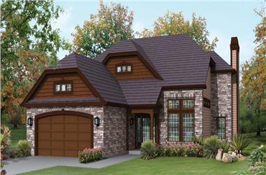 3-Bedroom, 2360 Sq Ft Arts and Crafts Home Plan - 138-1298 - Main Exterior