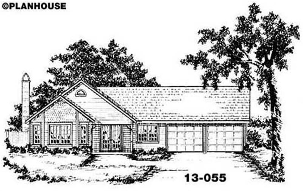 Main image for house plan # 8035