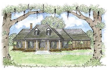 3-Bedroom, 2349 Sq Ft Colonial House Plan - 139-1075 - Front Exterior