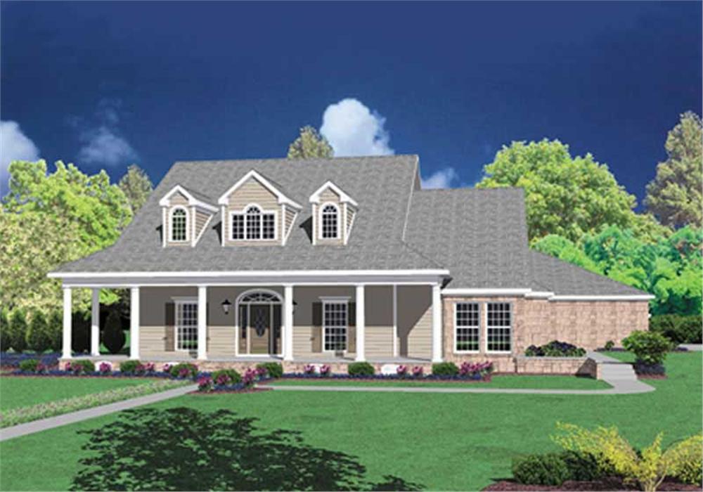 Main image for house plan # 7893