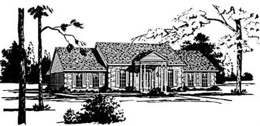 Main image for house plan # 7981