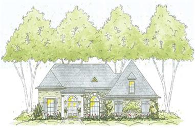 3-Bedroom, 1773 Sq Ft House Plan - 139-1138 - Front Exterior