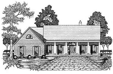 3-Bedroom, 2332 Sq Ft Colonial House Plan - 139-1156 - Front Exterior