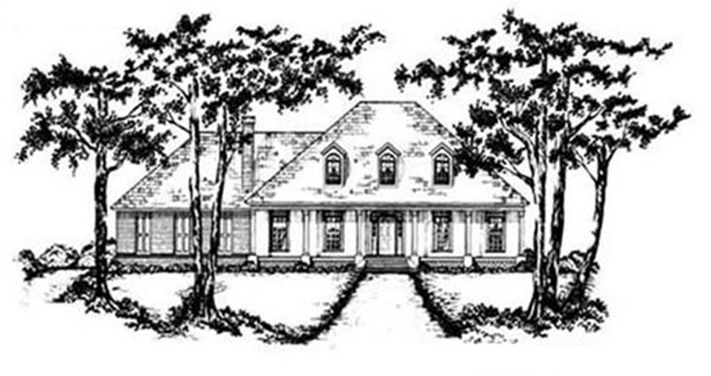 Main image for house plan # 7971