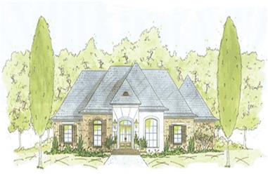 4-Bedroom, 2261 Sq Ft House Plan - 139-1173 - Front Exterior