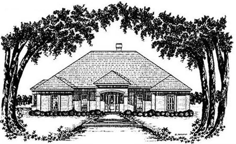 Main image for house plan # 8061