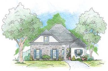 3-Bedroom, 2081 Sq Ft House Plan - 139-1188 - Front Exterior