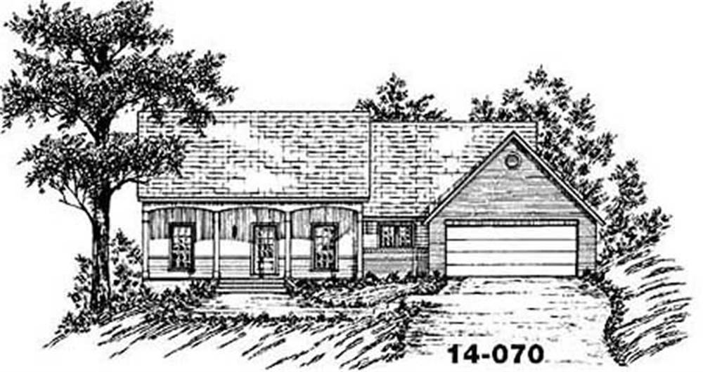 Main image for house plan # 8058