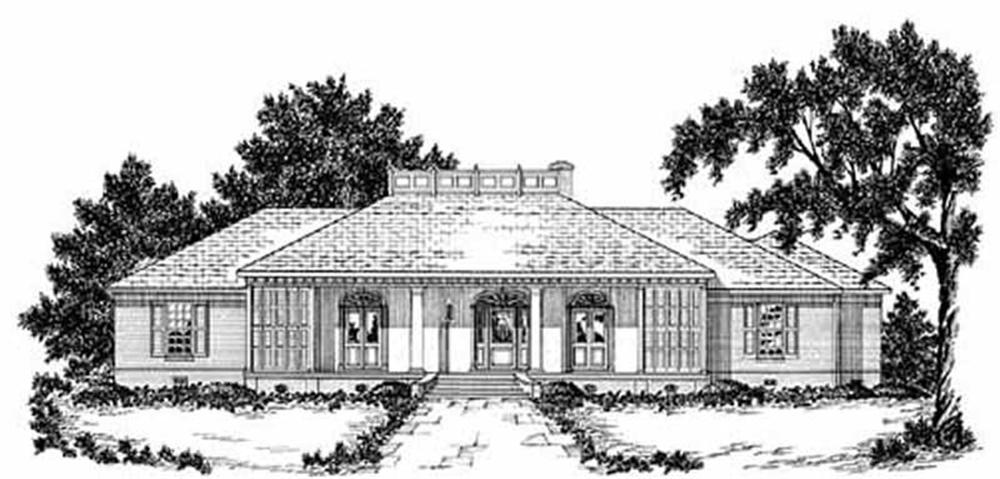 Main image for house plan # 7938