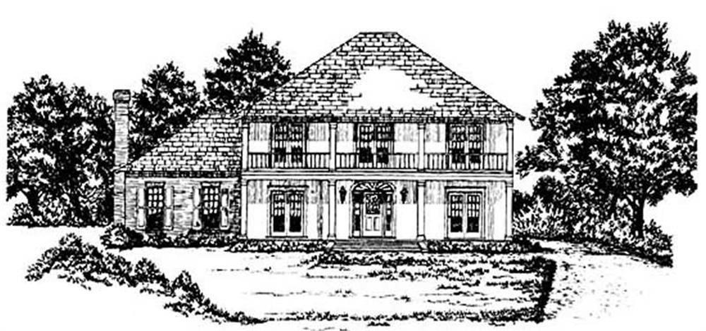 Main image for house plan # 7933