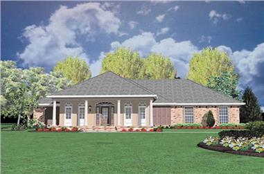4-Bedroom, 2088 Sq Ft Farmhouse House Plan - 139-1212 - Front Exterior