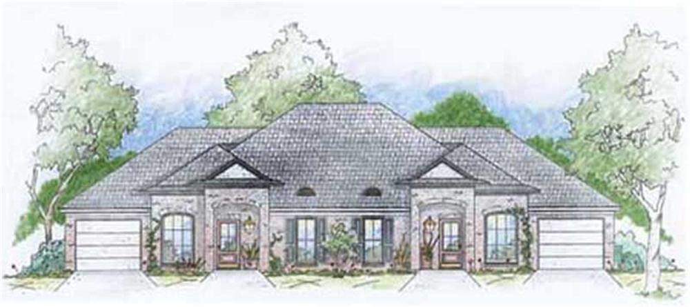 Main image for house plan # 9644