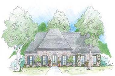 5-Bedroom, 2349 Sq Ft House Plan - 139-1231 - Front Exterior