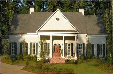 4-Bedroom, 4378 Sq Ft Traditional Home - Plan #140-1008 - Main Exterior