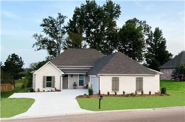 3-Bedroom, 1824 Sq Ft French House - Plan #140-1110 - Front Exterior