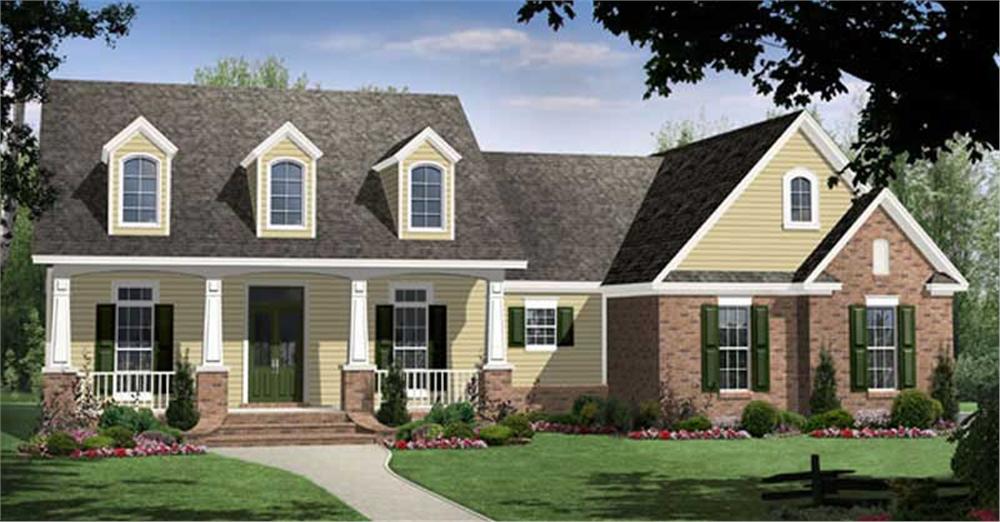 Main image for country home plans # HPG-2266-1