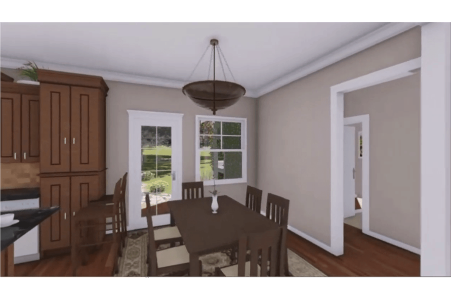 Dining Room of this 3-Bedroom,1604 Sq Ft Plan -1604