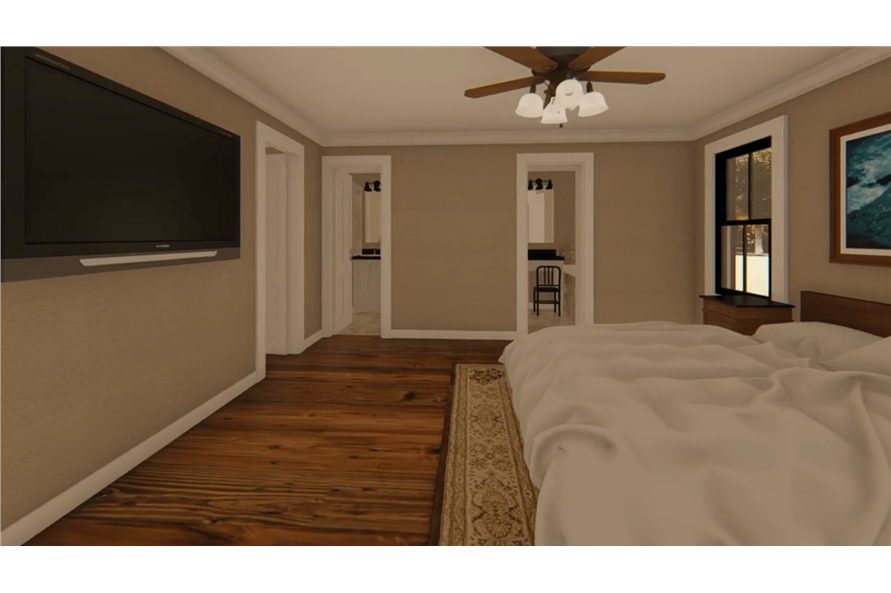 141-1152: Home Plan Rendering-Master Bedroom