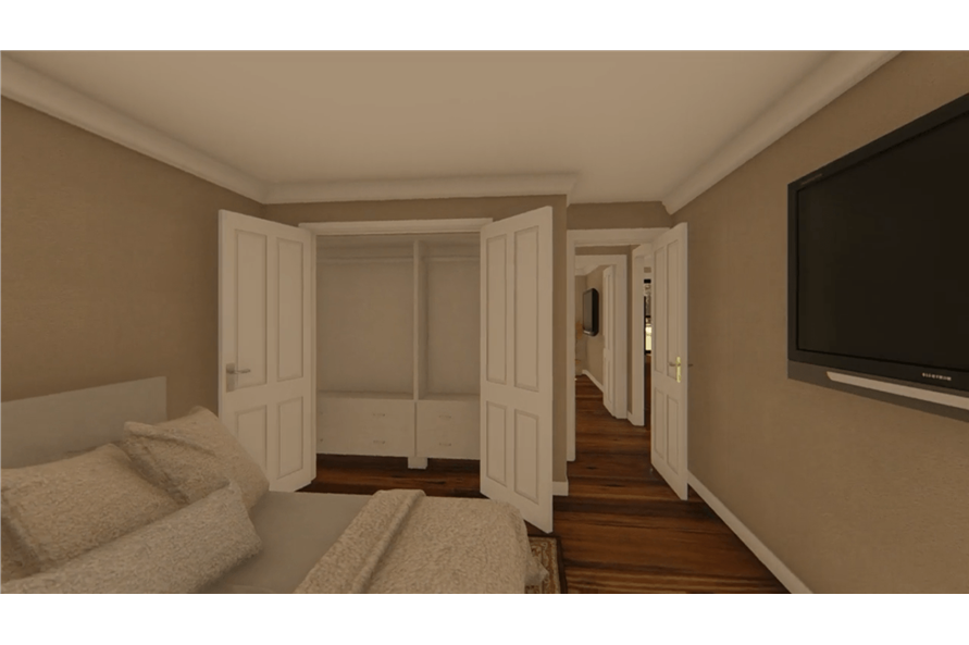 141-1152: Home Plan Rendering-Bedroom
