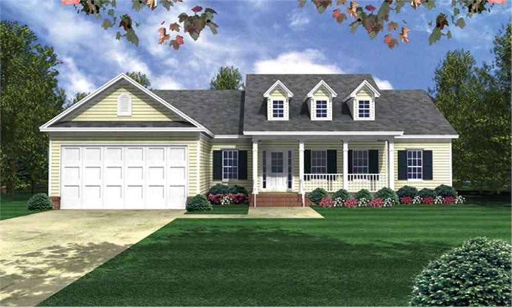 Main image for house plan # 15517