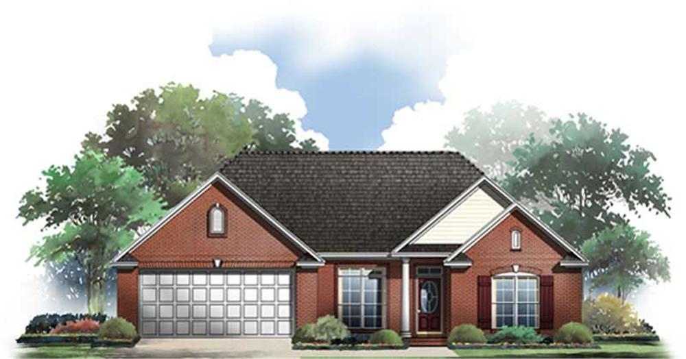 Main image for house plan # 9309