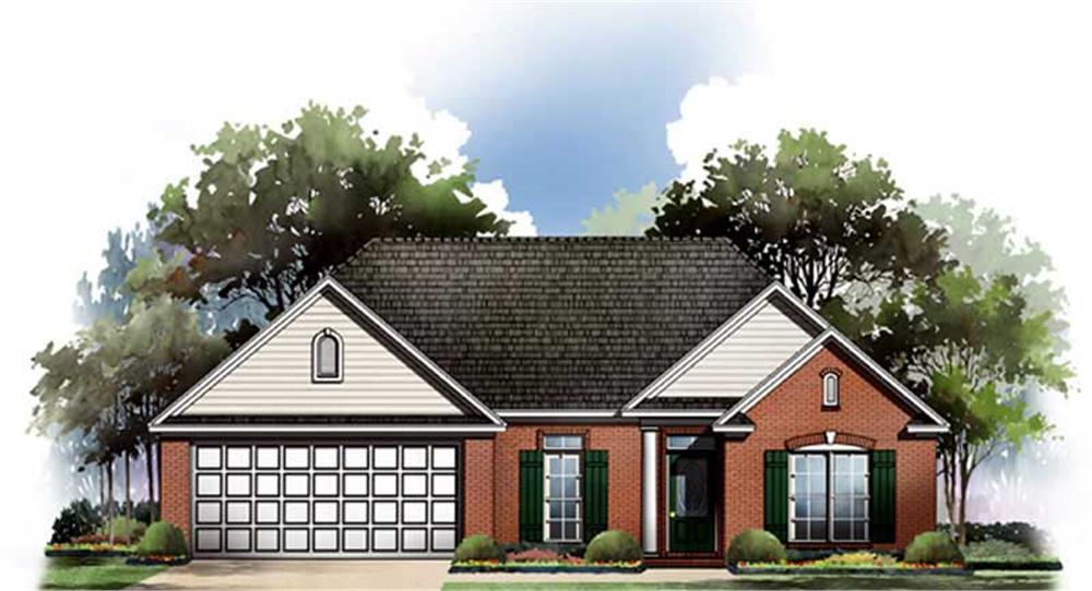 Main image for house plan # 9305