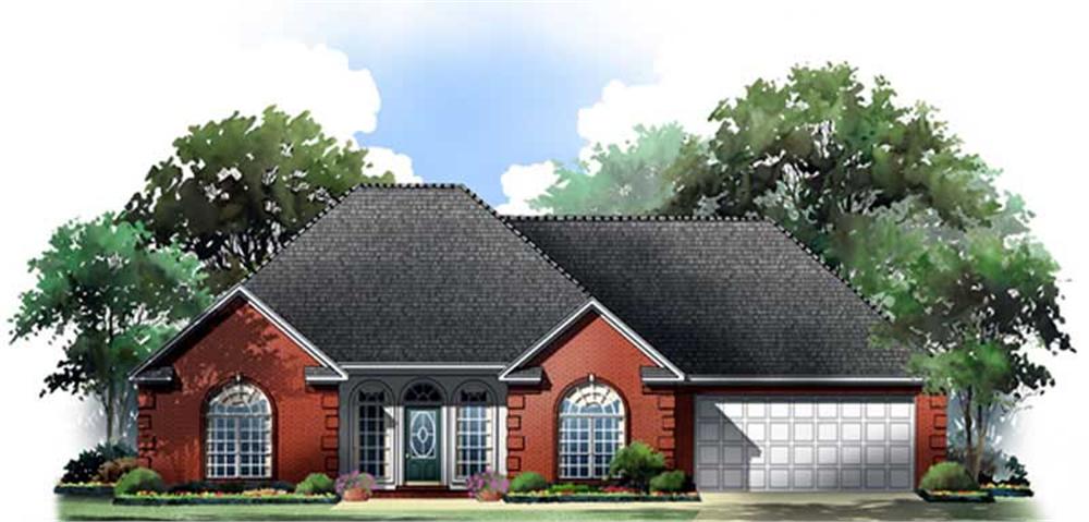 Main image for house plan # 9300