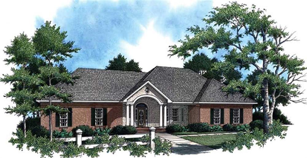 Main image for house plan # 15514