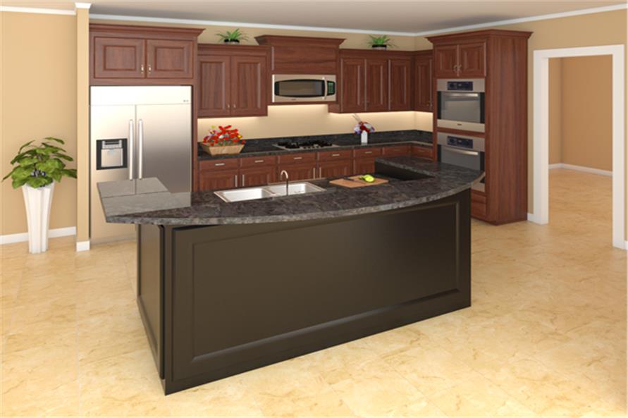 Kitchen of this 4-Bedroom,2336 Sq Ft Plan -2336