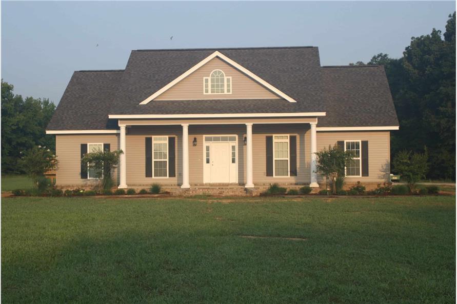 Front View of this 3-Bedroom,1640 Sq Ft Plan -1640