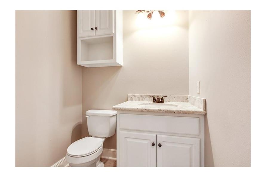 Powder Room of this 3-Bedroom,1800 Sq Ft Plan -1800