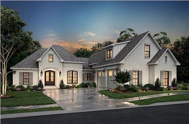 3-Bedroom, 2405 Sq Ft Ranch House - Plan #142-1150 - Front Exterior