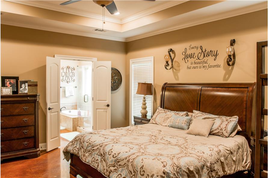 Master Bedroom of this 3-Bedroom,1870 Sq Ft Plan -1870