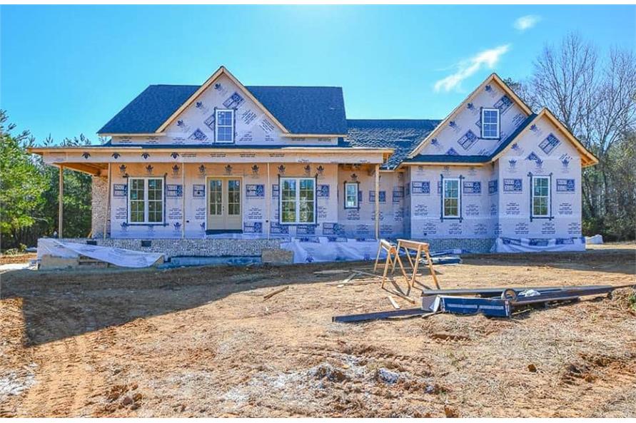 Front View of this 3-Bedroom,2469 Sq Ft Plan -142-1166