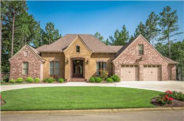 3-Bedroom, 2487 Sq Ft Country Home Plan - 142-1171 - Main Exterior