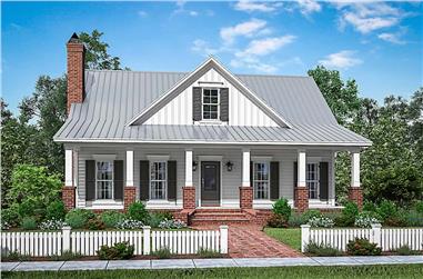 4-Bedroom, 2533 Sq Ft Farmhouse House - Plan #142-1214 - Front Exterior