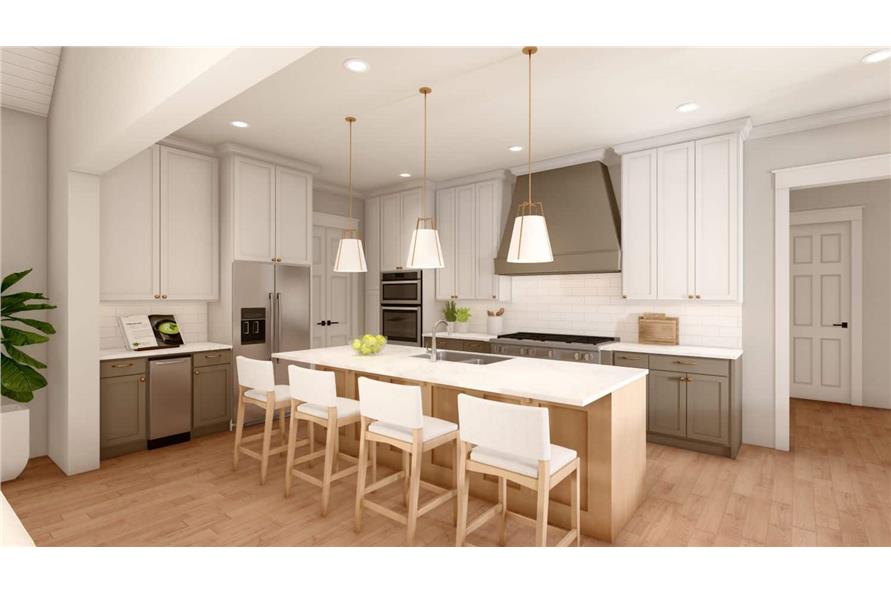 Kitchen of this 3-Bedroom,2454 Sq Ft Plan -142-1242