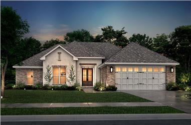 4-Bedroom, 1999 Sq Ft Traditional Home Plan - 142-1441 - Main Exterior