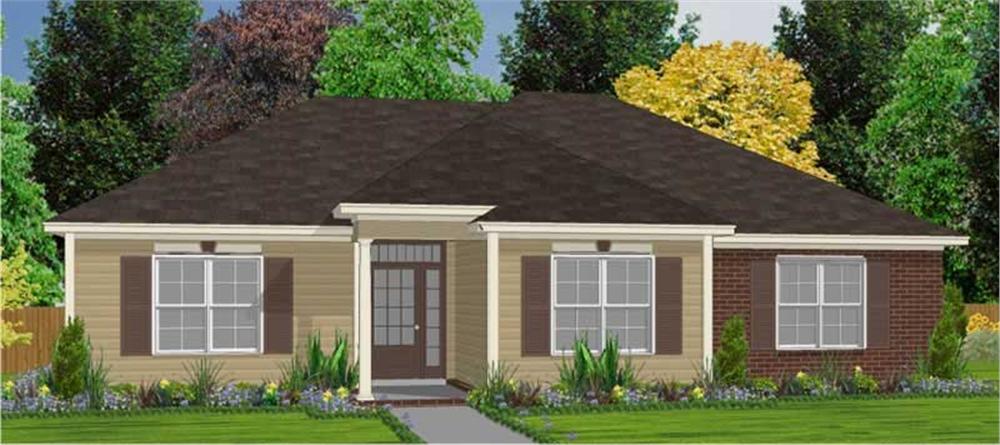 Main image for house plan # 17817