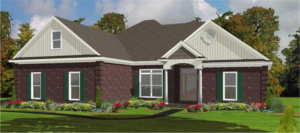 Main image for house plan # 17770